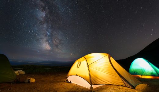 北海道、上川町大雪山白雲岳避難小屋でお気に入りテントNEMOダガーストーム2Pと満点の星、天の川を撮影してきた！
